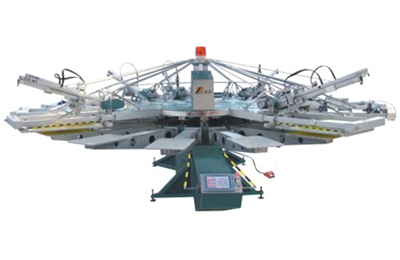  Máquina impresora de serígrafía textil automática Serie YH